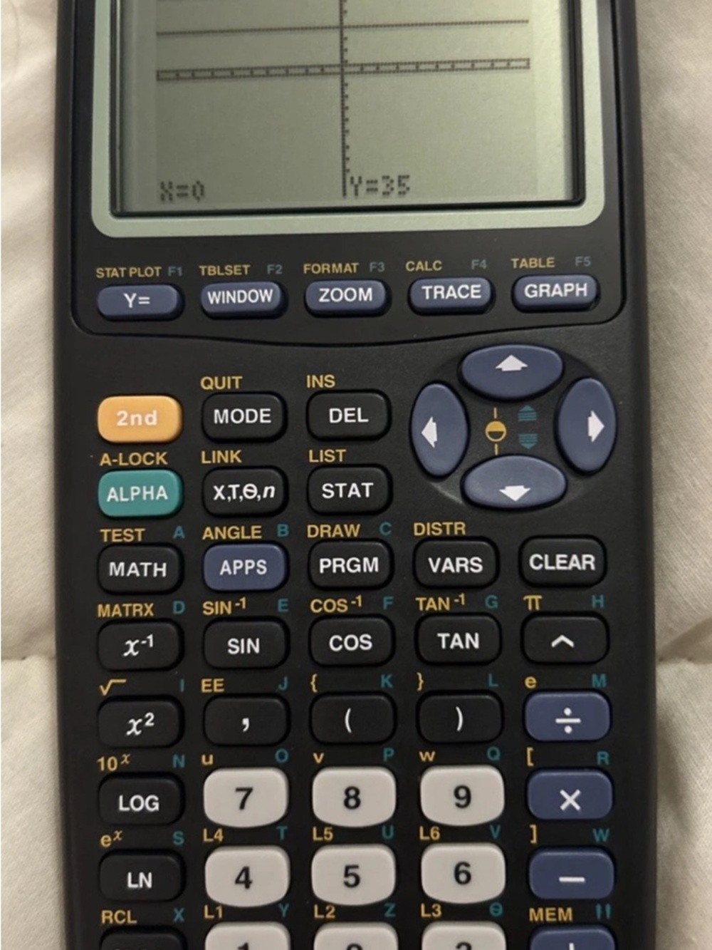 Texas Instruments TI-83 Plus Graphing Calculator - Black - Picture 5 of 6